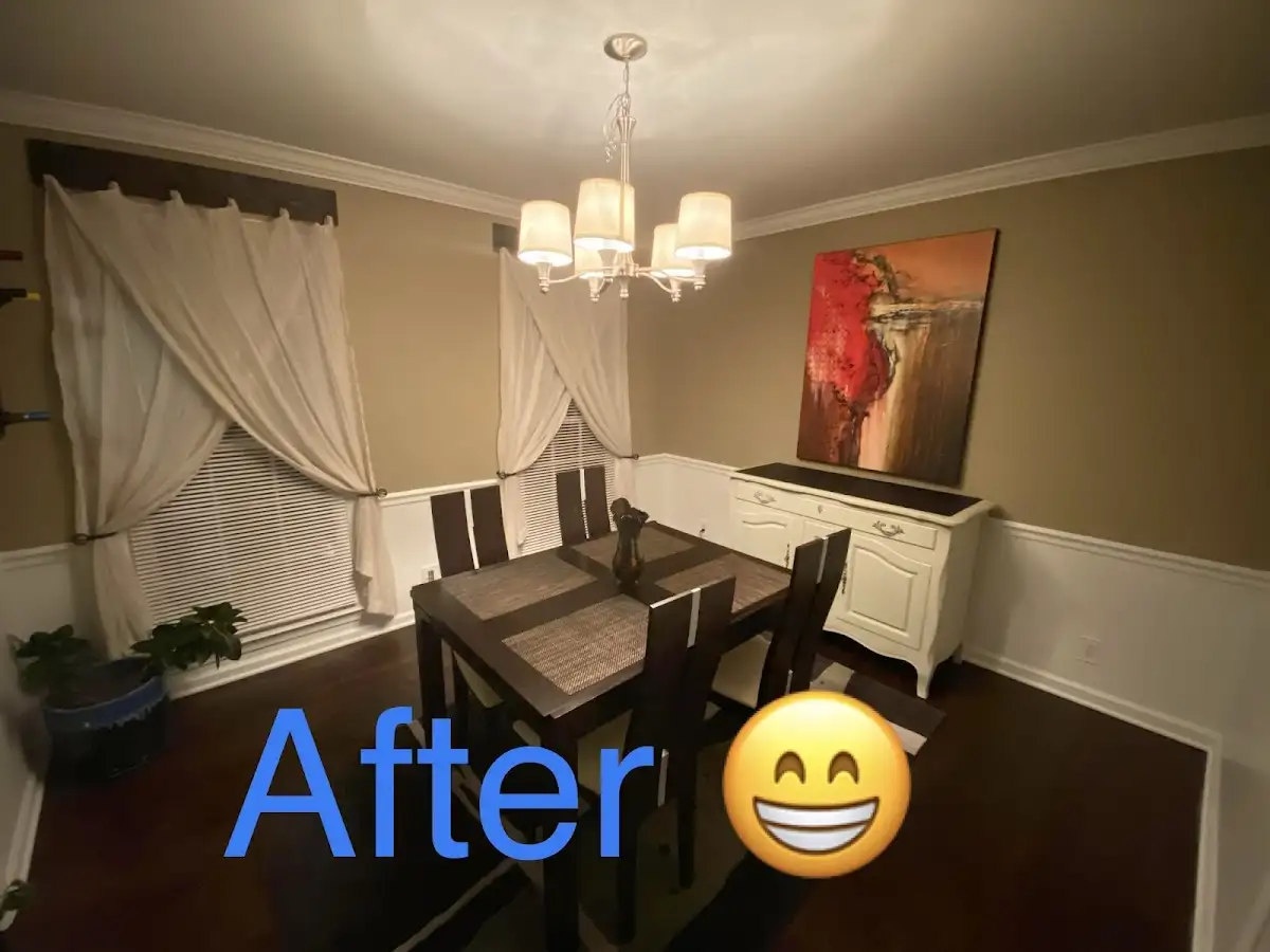 Professional dining room restoration after water damage in White Oak